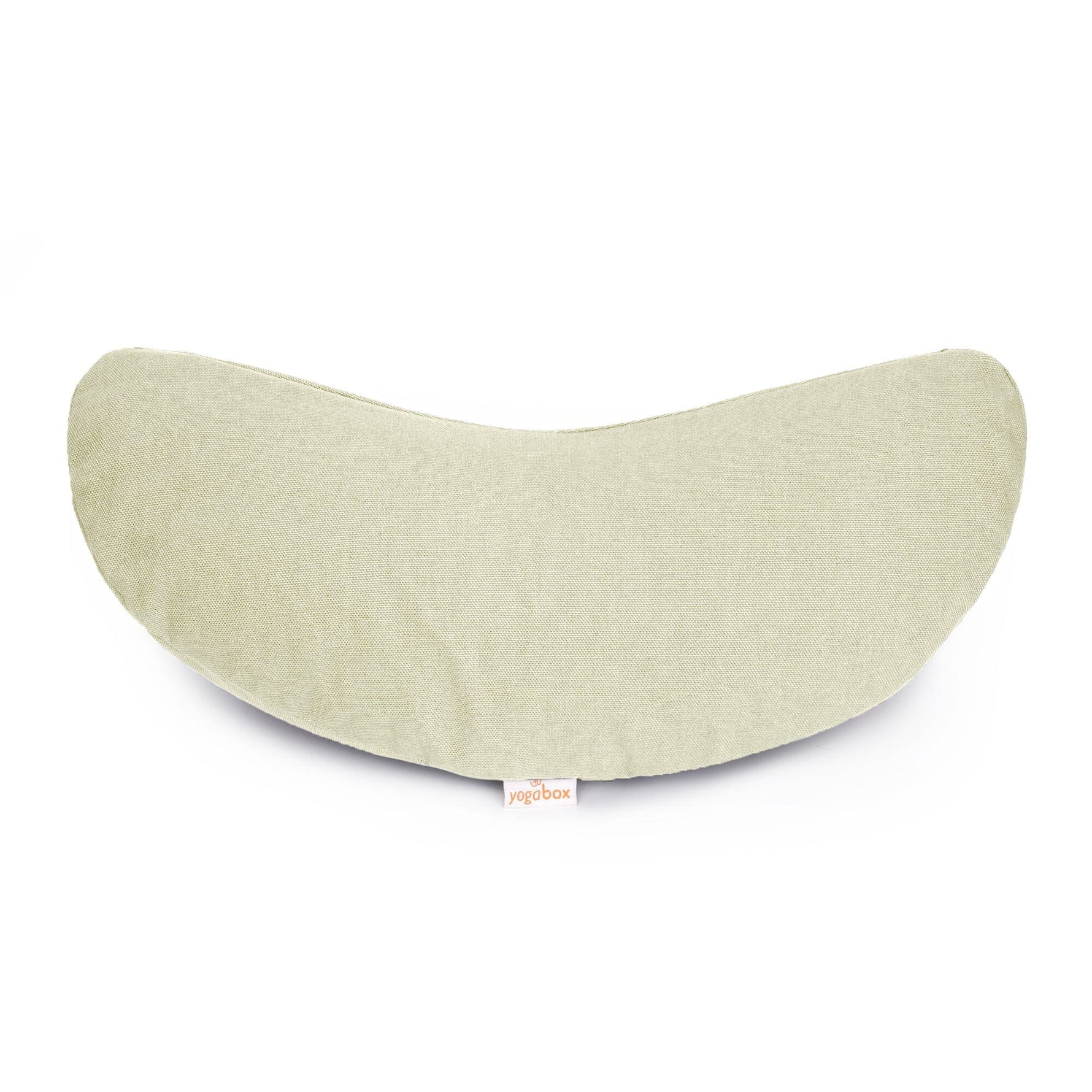 Yogakissen Halbmond BASIC natur Buchweizenschalen 40 x 17 x 12 cm