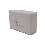 Yogaklotz / Yoga Block high density XL grau 23 x 15 x 7,5 cm 