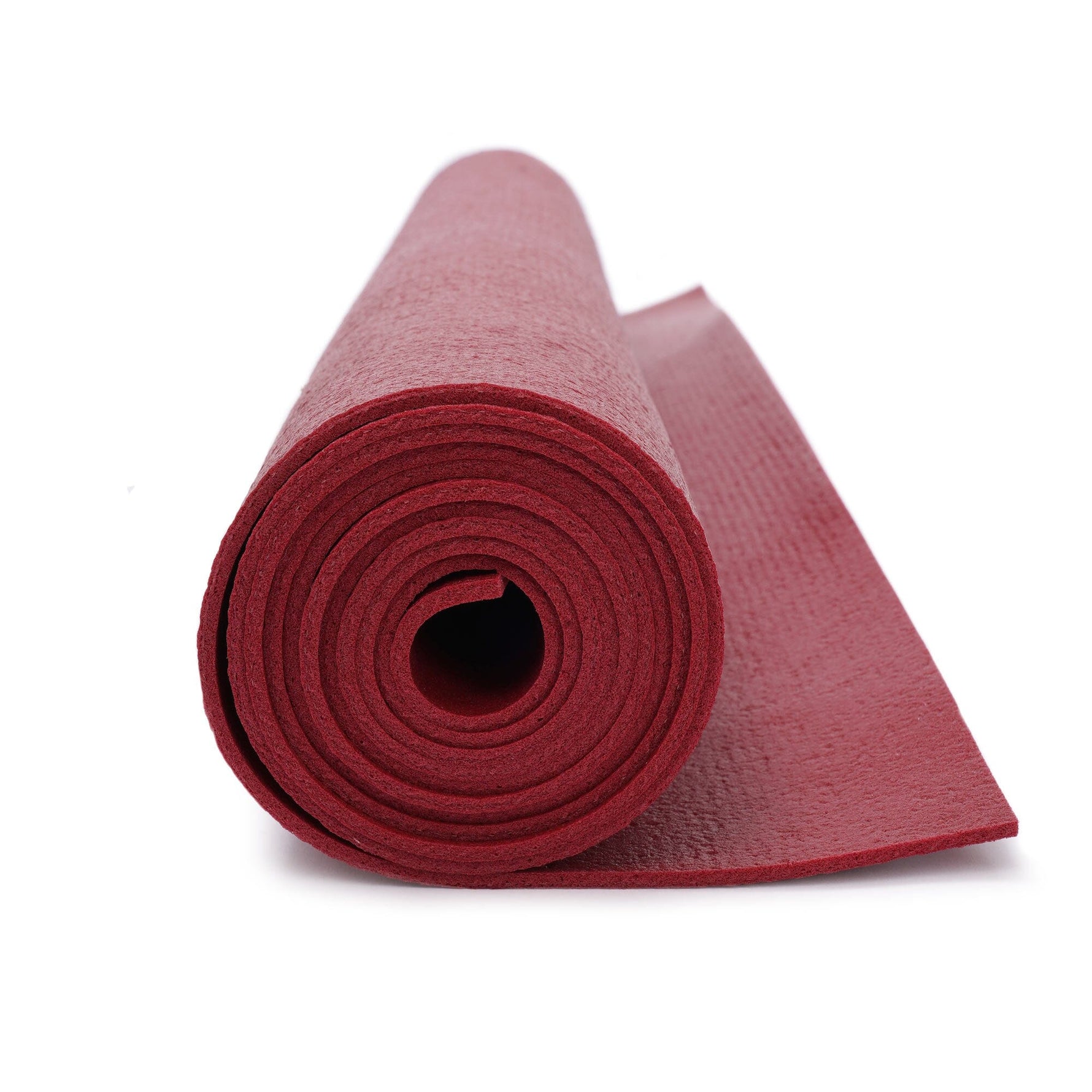 Yogamatte Premium 2. Wahl - Made in Germany bordeaux 183 x 60 x 0,45 cm 