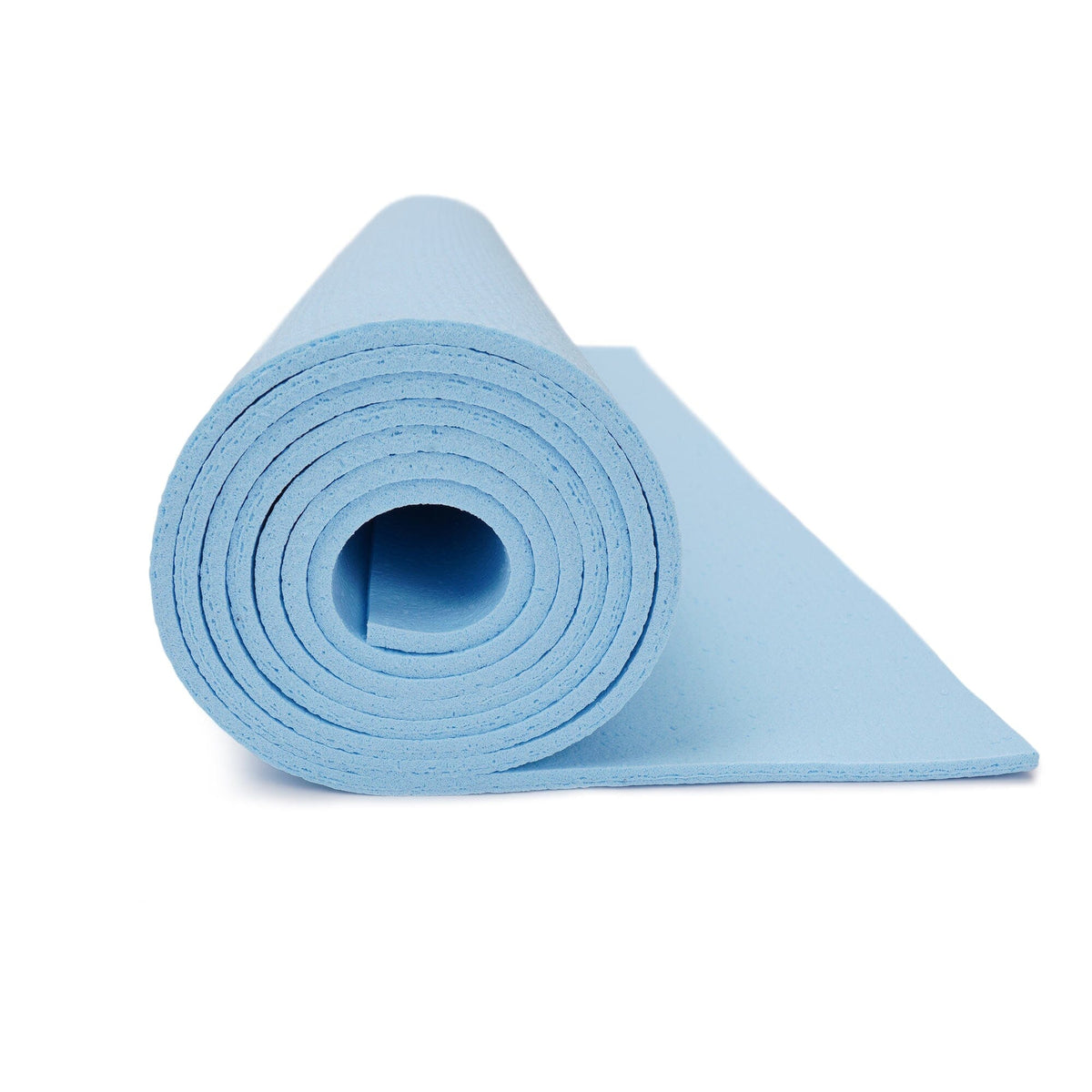 Yogamatte Premium 2. Wahl - Made in Germany hellblau 183 x 60 x 0,45 cm 