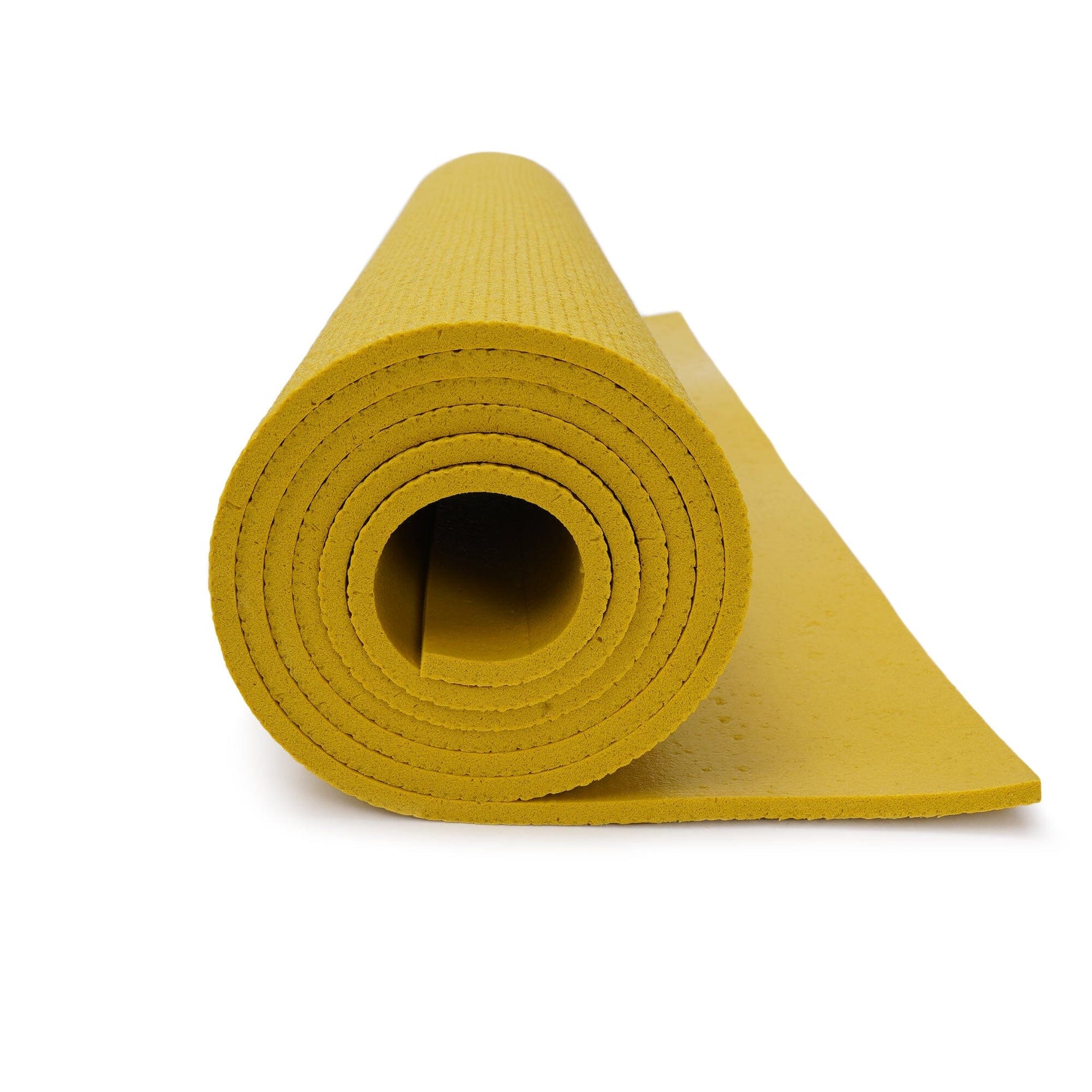 Yogamatte Premium 2. Wahl - Made in Germany mangogelb 183 x 60 x 0,45 cm 