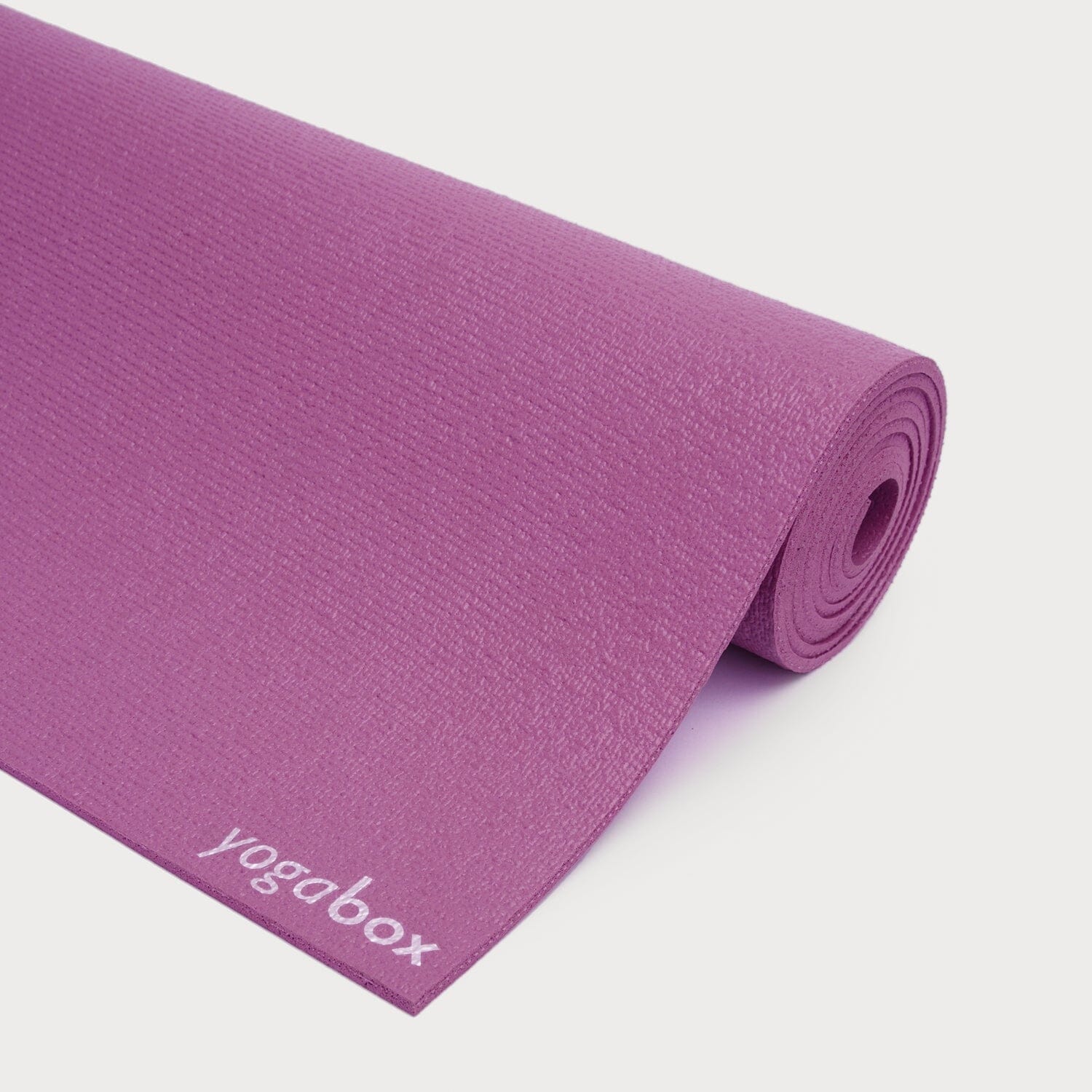 Yogamatte Premium 2. Wahl - Made in Germany pflaumenlila 183 x 80 x 0,45 cm 