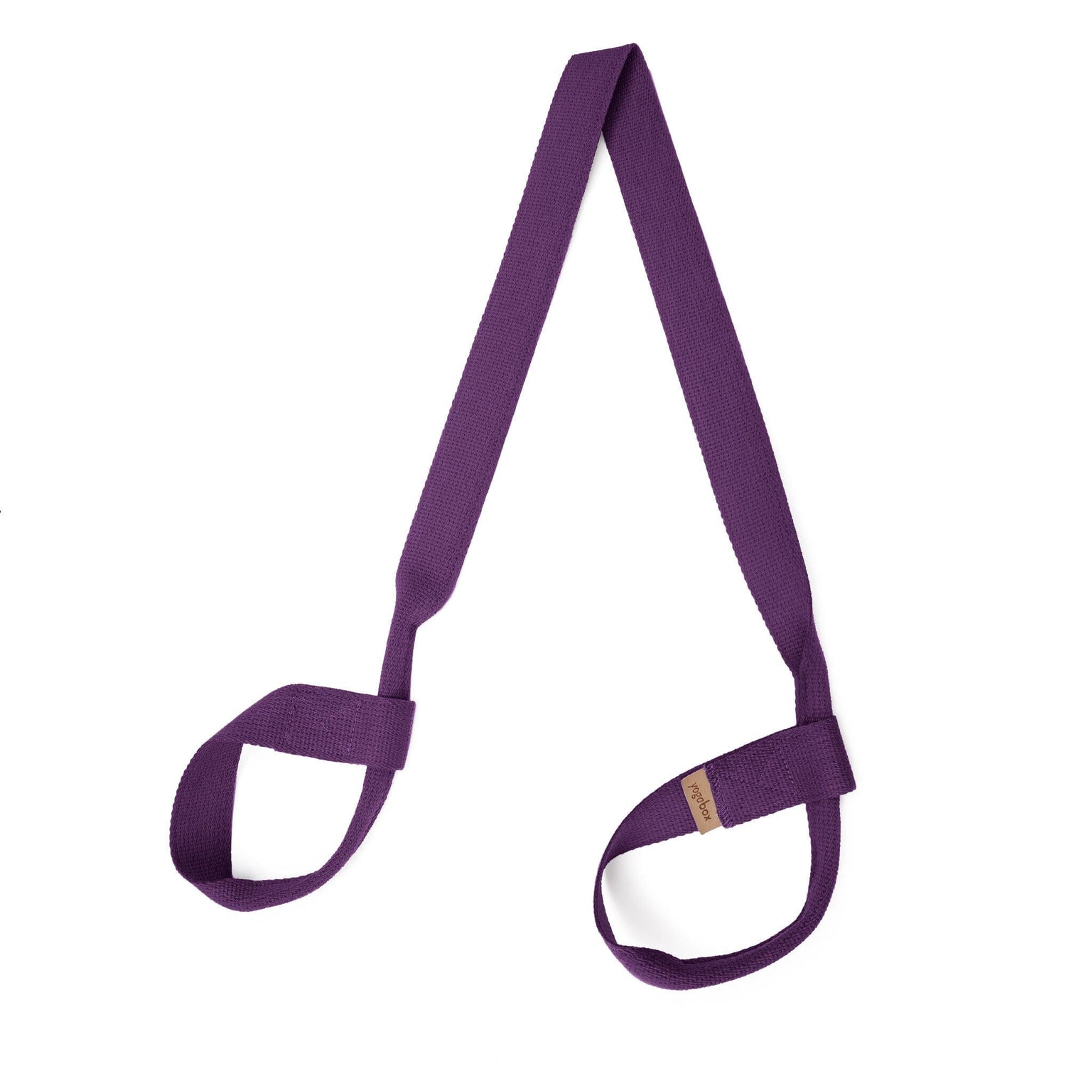 Yogamatten Tragegurt - regional hergestellt aubergine 