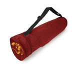 Yogatasche OM Baumwolle bordeaux 71 x 15 x 15 cm 