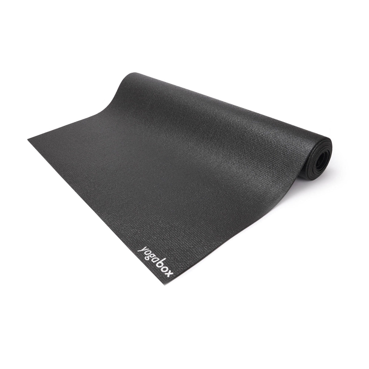 Yogilino® Kinder Yogamatte in Deutschland hergestellt schwarz 150 x 60 x 0,45 cm 