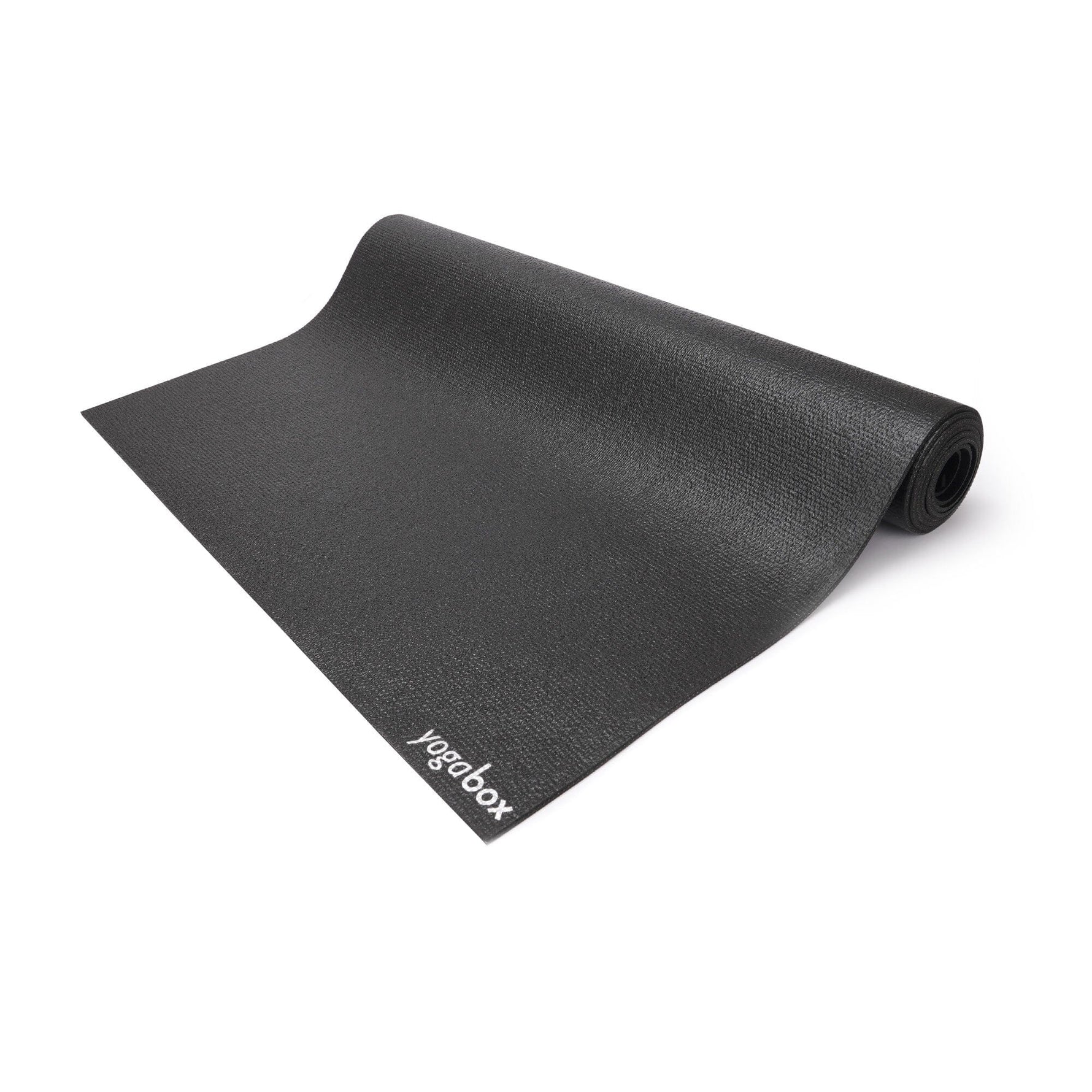 Yogilino® Kinder Yogamatte in Deutschland hergestellt schwarz 150 x 60 x 0,45 cm 