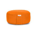 Yogilino® Reise Meditationskissen mini oval BASIC orange 26 x 21 x 9 cm Buchweizenschalen