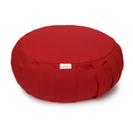 Meditationskissen / Yogakissen Zafu BASIC mit ZIP bordeaux 31 x 31 x 15 cm Buchweizenschalen