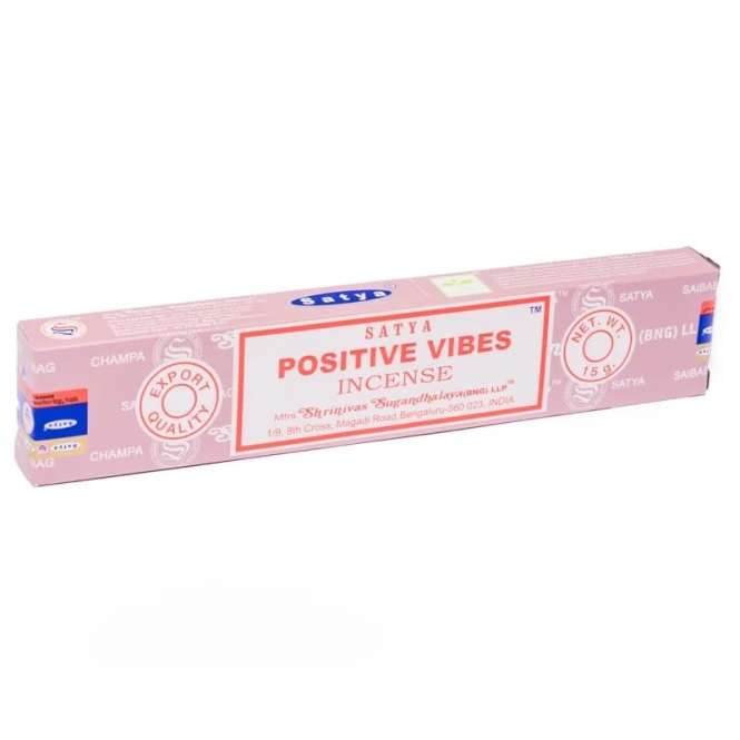 Räucherstäbchen Satya Positive Vibes 
