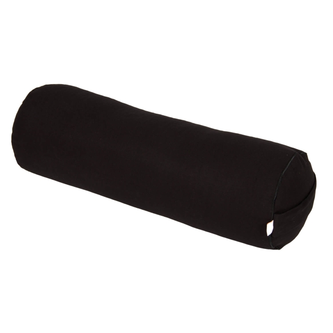 Yoga und Pilates Bolster / Yogarolle BASIC schwarz