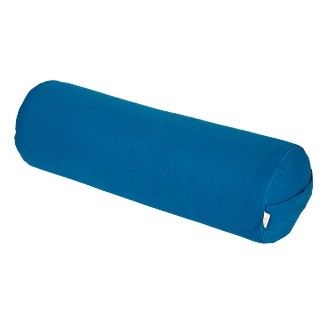 Yoga und Pilates Bolster / Yogarolle BASIC petrol