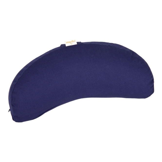 Yogakissen Halbmond BASIC dunkelblau